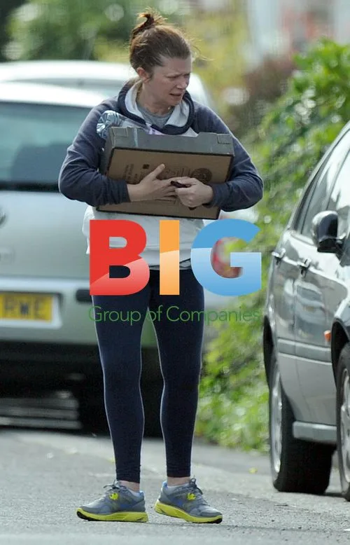 Hannah Waterman Leaving Gym