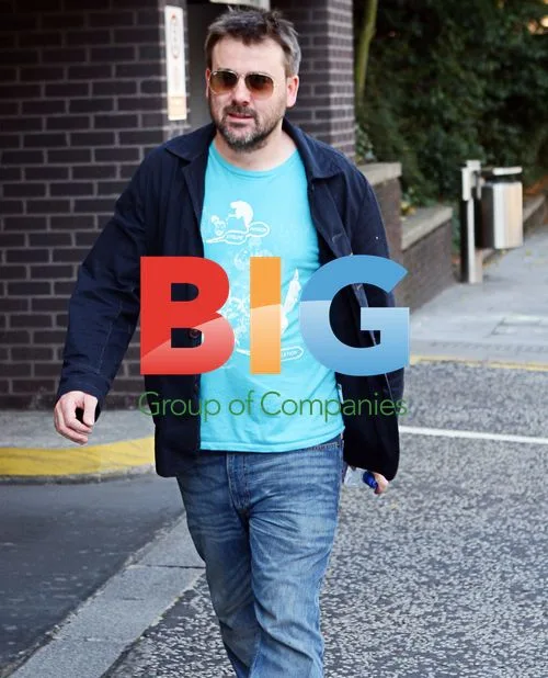 Graeme Hawley Leaving Hotel for Hair Salon Launch