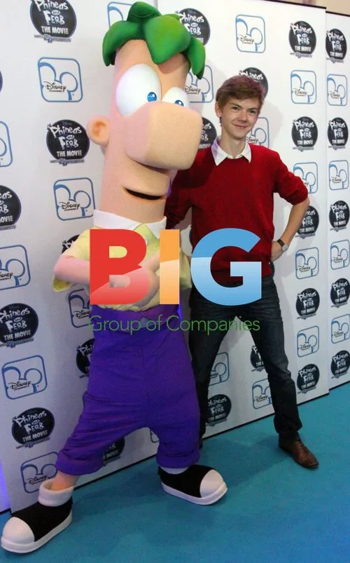 Thomas Brodie-Sangster at Disney 'Phineas and Ferb' Screening