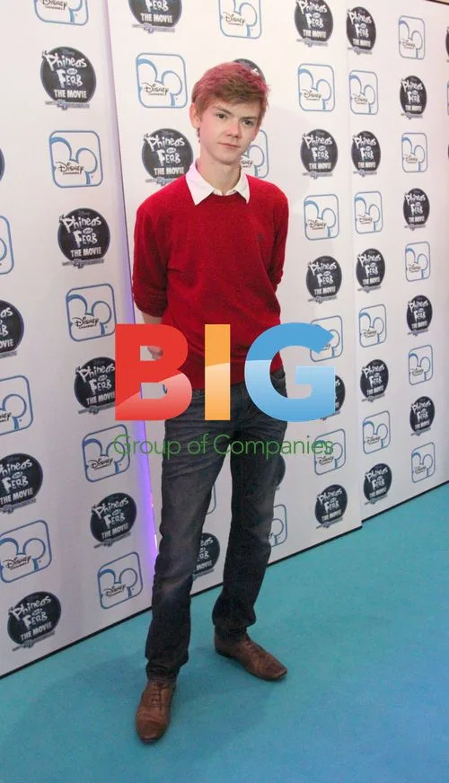 Thomas Brodie-Sangster at Disney Movie Screening