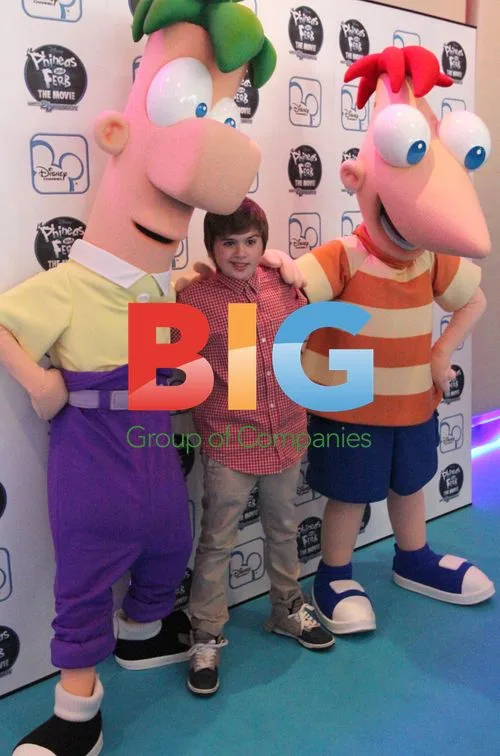 Theo Stevenson at 'Phineas and Ferb' Screening