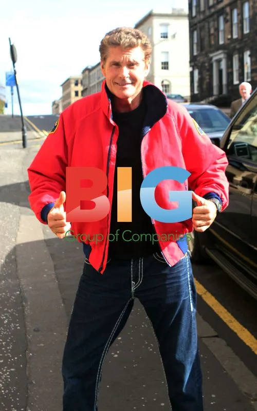 David Hasselhoff in Glasgow
