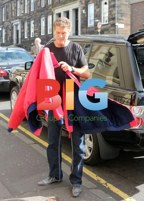David Hasselhoff Spotted in Glasgow