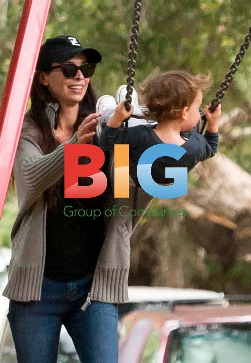 Erica Packer with Children in Sydney