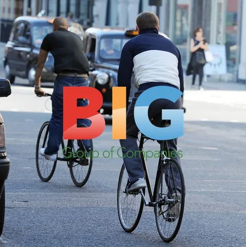 Director Guy Ritchie Spotted Cycling in London