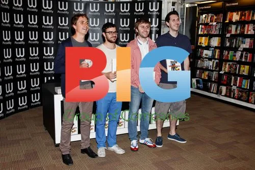 The Inbetweeners Yearbook Book Signing