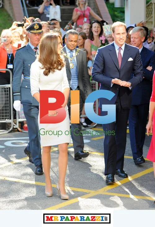 Duke and Duchess at Royal Marsden Hospital