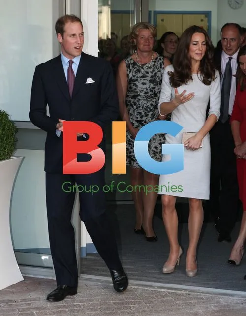 Duke and Duchess at Royal Marsden Opening