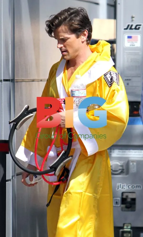 Matt Bomer on 'Magic Mike' Set