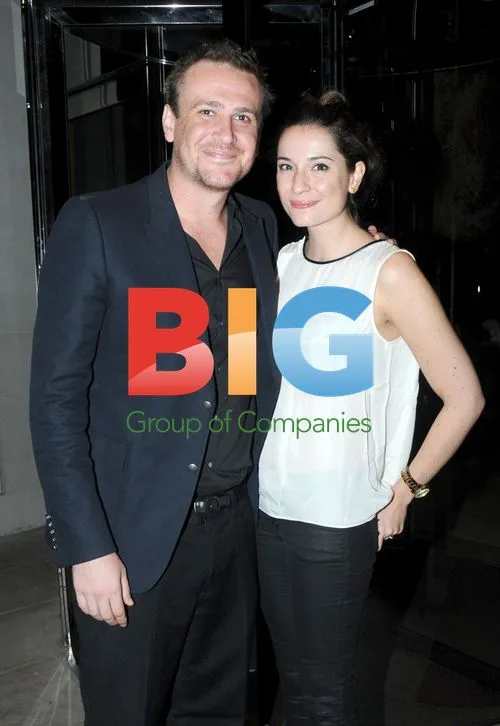 Jason Segal Leaving London Hotel