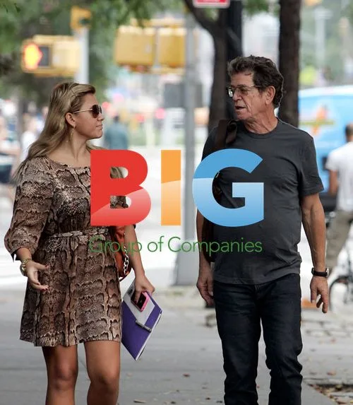 Lou Reed walking in West Village