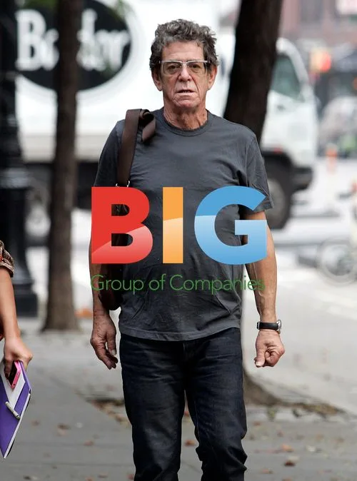 Lou Reed walking in West Village