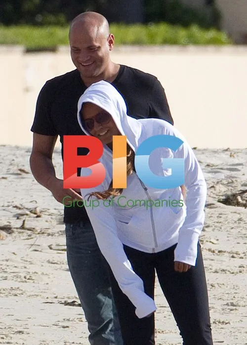 Mel B Exercising in Sydney
