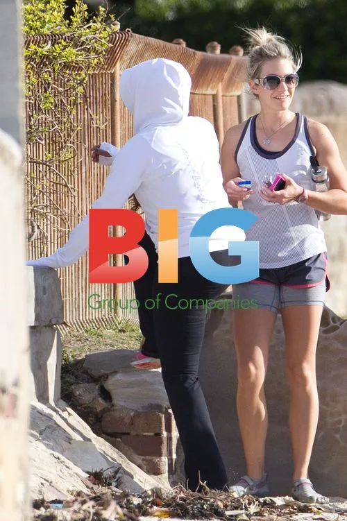 Mel B Running in Sydney