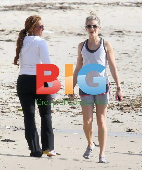 Mel B Jogging in Sydney