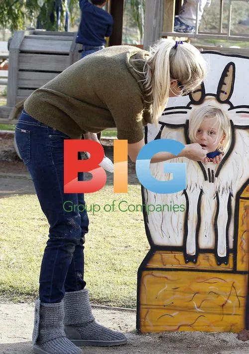 Gwen Stefani and Gavin Rossdale in LA Park