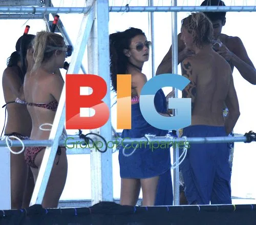 The Wanted's Max George and Michelle Keegan Swimming with Turtles