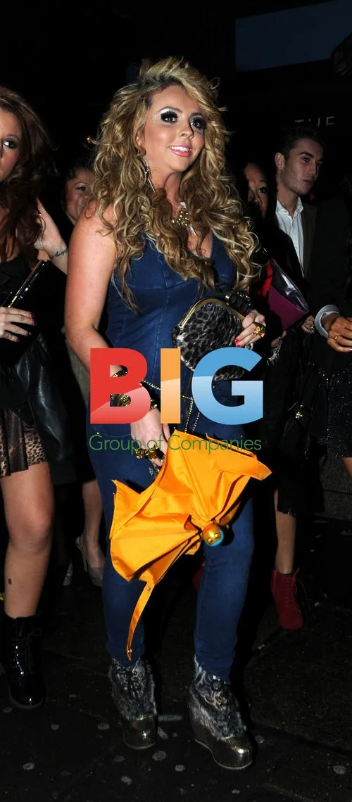 Jesy Nelson of Little Mix at Mahiki Nightclub