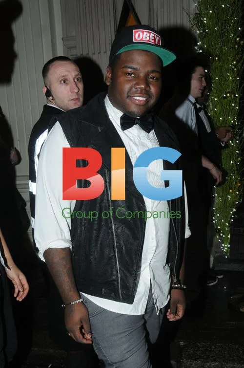 Paije Richardson at Mahiki on New Year's Eve