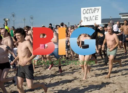 Polar Bear Plunge on Coney Island