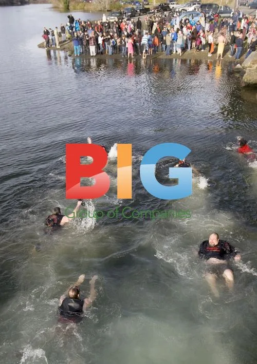 Polar Bear Plunge in Olalla, Washington
