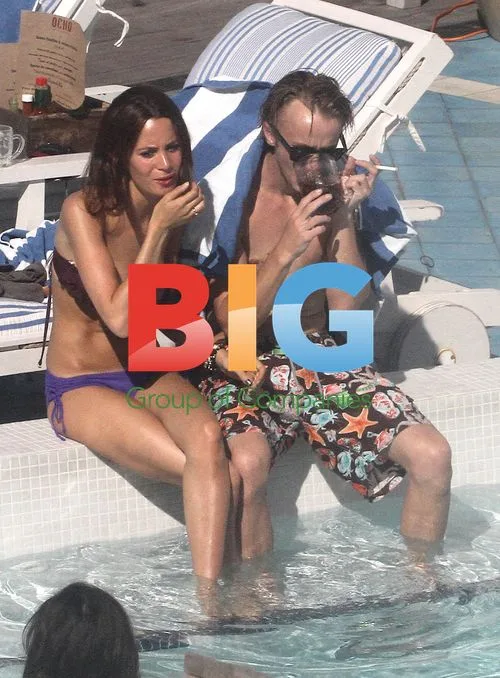 Tom Felton and Girlfriend Jade Olivia in Miami