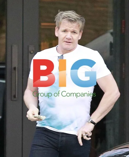 Gordon Ramsay with Family at Ice Skating Rink