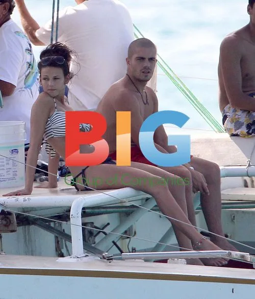 Michelle Keegan and Max George in Barbados