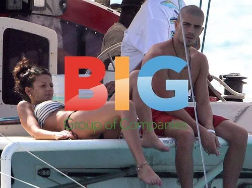 Michelle Keegan and Max George in Barbados