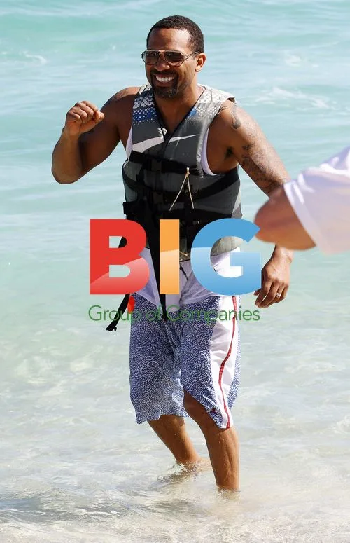 Mike Epps on Jet Ski in Miami