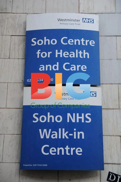Russell Brand at Soho Clinic in London