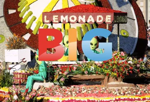 South Pasadena Float in Rose Parade