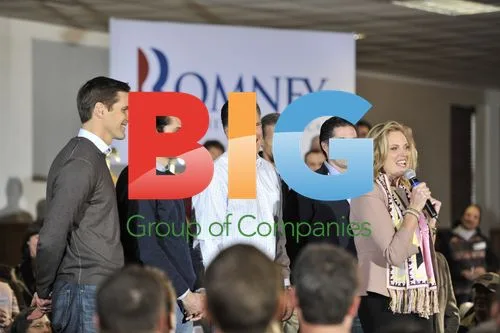 Mitt Romney Campaign Rally in Iowa