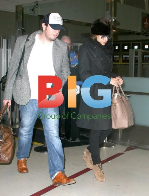 Eva Mendes Arrives at LAX