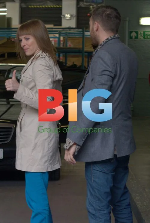 Matt Di Angelo and Kelly Adams at ITV Studios