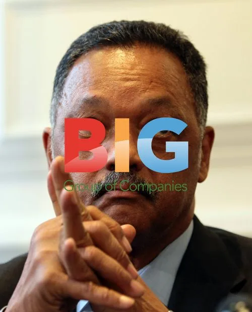 Reverend Jesse Jackson Addresses Press on Stephen Lawrence Case
