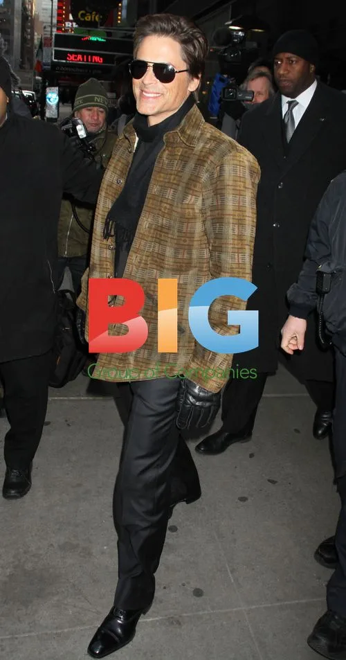 Rob Lowe on 'Good Morning America'