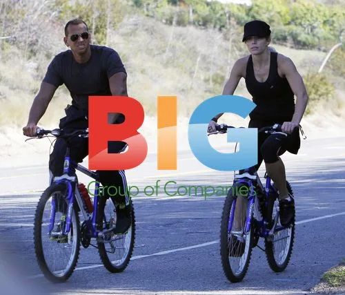 A-Rod and Torrie Wilson Ride Bikes