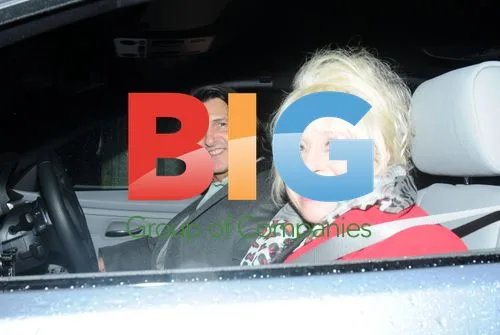 Barbara Windsor out with husband in London