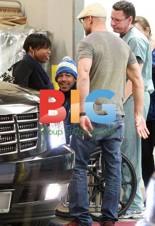 Nick Cannon and Mariah Carey Leave Hospital in Aspen