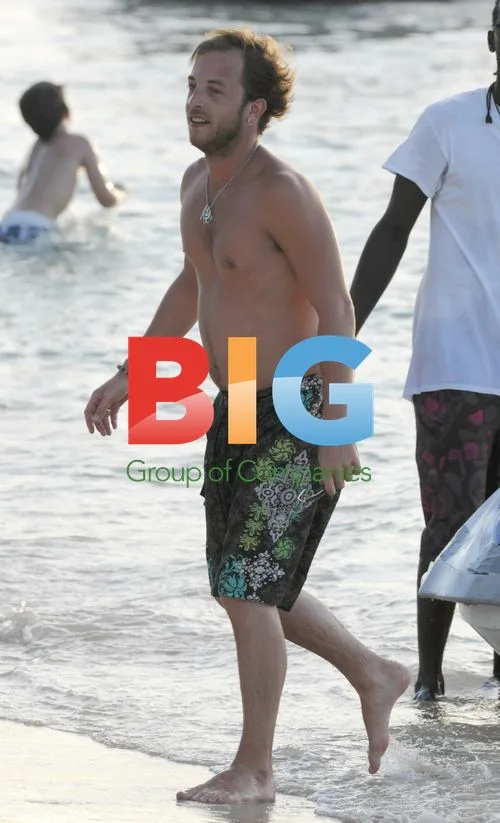 James Morrison on Jetski in Caribbean