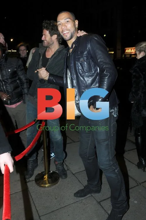 West Ham's John Carew at London Club