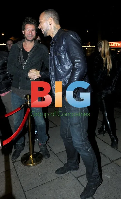 John Carew Arrives at London Club