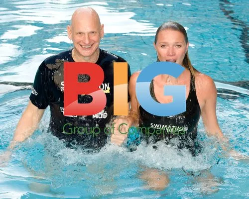 Jodie Kidd and Duncan Goodhew launch 2012 Swimathon