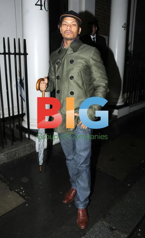 Rapper Misfit Dior and boyfriend arrive at Arts Club in London