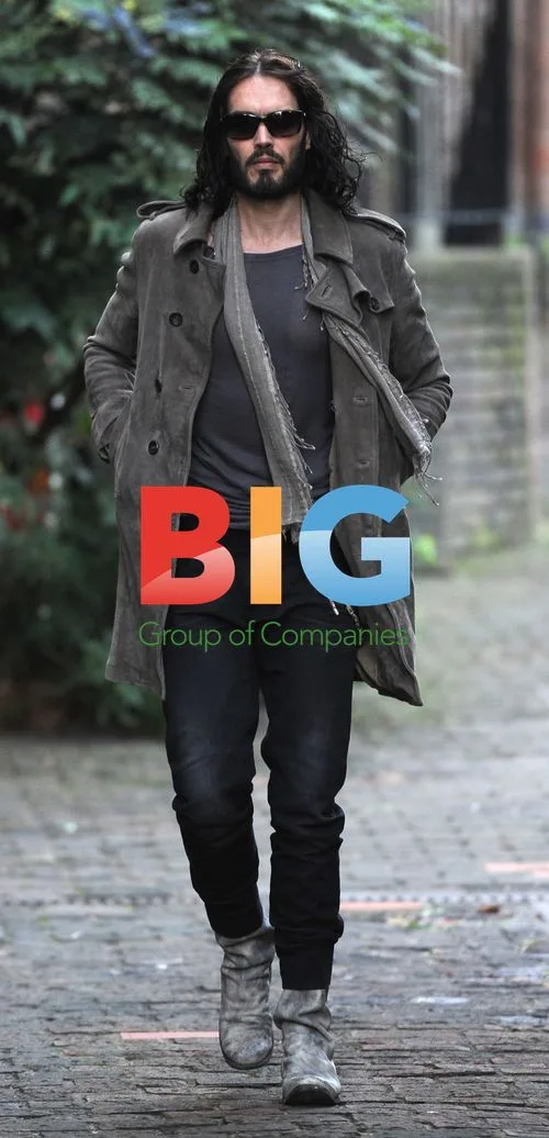 Russell Brand Strolling in London