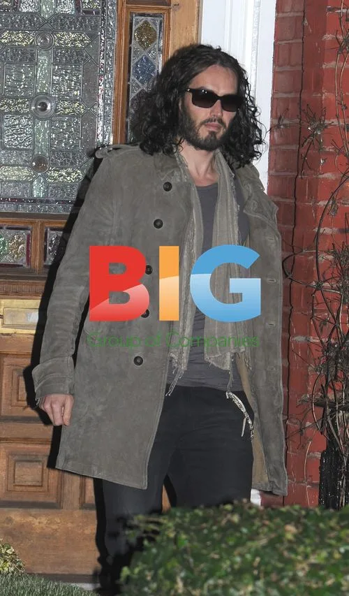 Russell Brand Strolling in London