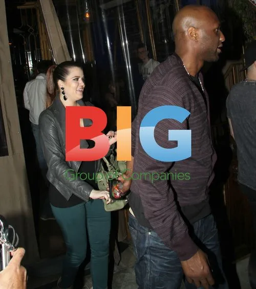 Khloe Kardashian and Lamar Odom Dinner