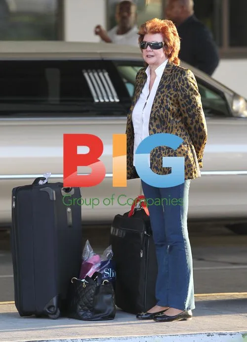 TV Presenter Cilla Black on Caribbean Holiday