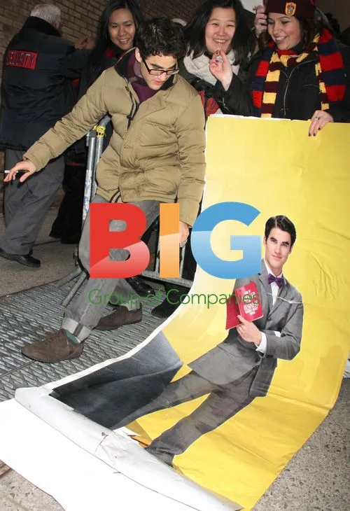 Darren Criss Signing Autographs